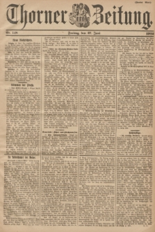 Thorner Zeitung. 1902, Nr. 148 (27 Juni) - Zweites Blatt