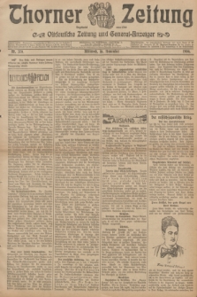 Thorner Zeitung : Ostdeutsche Zeitung und General-Anzeiger. 1904, Nr. 270 (16 November) + dod.