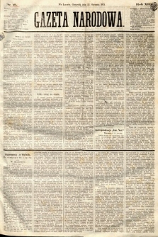 Gazeta Narodowa. 1874, nr 17