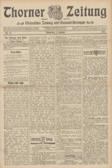 Thorner Zeitung : Ostdeutsche Zeitung und General-Anzeiger. 1905, Nr. 28 (2 Februar) + dod.