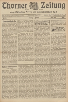Thorner Zeitung : Ostdeutsche Zeitung und General-Anzeiger. 1905, Nr. 31 (5 Februar) - Zweites Blatt + dod.