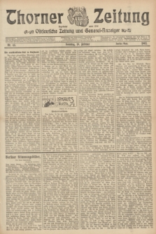 Thorner Zeitung : Ostdeutsche Zeitung und General-Anzeiger. 1905, Nr. 43 (19 Februar) - Zweites Blatt + dod.