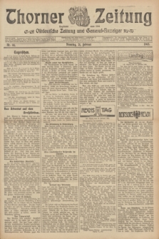 Thorner Zeitung : Ostdeutsche Zeitung und General-Anzeiger. 1905, Nr. 44 (21 Februar) + dod.