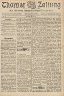 Thorner Zeitung : Ostdeutsche Zeitung und General-Anzeiger. 1905, Nr. 47 (24 Februar) + dod.
