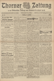 Thorner Zeitung : Ostdeutsche Zeitung und General-Anzeiger. 1905, Nr. 50 (28 Februar) + dod.