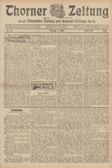 Thorner Zeitung : Ostdeutsche Zeitung und General-Anzeiger. 1905, Nr. 55 (5 März) - Zweites Blatt