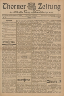 Thorner Zeitung : Ostdeutsche Zeitung und General-Anzeiger. 1905, Nr. 59 (10 März) + dod.