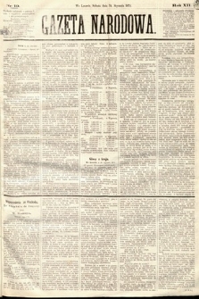 Gazeta Narodowa. 1874, nr 19