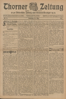Thorner Zeitung : Ostdeutsche Zeitung und General-Anzeiger. 1905, Nr. 76 (30 März) + dod.