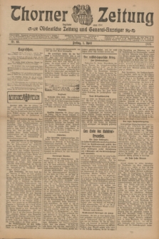 Thorner Zeitung : Ostdeutsche Zeitung und General-Anzeiger. 1905, Nr. 83 (7 April) + dod.