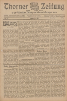 Thorner Zeitung : Ostdeutsche Zeitung und General-Anzeiger. 1905, Nr. 125 (28 Mai) - Zweites Blatt + dod.