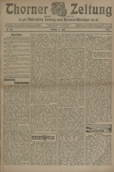 Thorner Zeitung : Ostdeutsche Zeitung und General-Anzeiger. 1905, Nr. 163 (14 Juli) + dod.