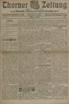 Thorner Zeitung : Ostdeutsche Zeitung und General-Anzeiger. 1905, Nr. 187 (11 August) + dod.