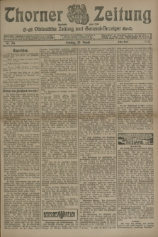 Thorner Zeitung : Ostdeutsche Zeitung und General-Anzeiger. 1905, Nr. 195 (20 August) - Erstes Blatt