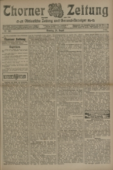 Thorner Zeitung : Ostdeutsche Zeitung und General-Anzeiger. 1905, Nr. 202 (29 August) + dod.