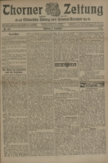 Thorner Zeitung : Ostdeutsche Zeitung und General-Anzeiger. 1905, Nr. 209 (6 September) + dod.