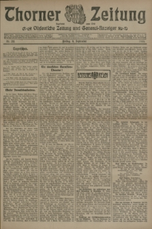 Thorner Zeitung : Ostdeutsche Zeitung und General-Anzeiger. 1905, Nr. 211 (8 September) + dod.