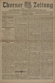 Thorner Zeitung : Ostdeutsche Zeitung und General-Anzeiger. 1905, Nr. 228 (28 September) + dod.