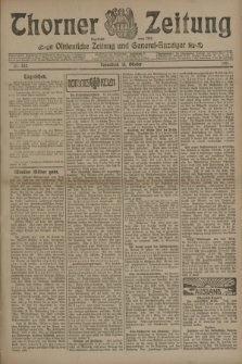 Thorner Zeitung : Ostdeutsche Zeitung und General-Anzeiger. 1905, Nr. 242 (14 Oktober) + dod.
