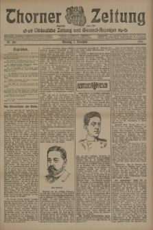 Thorner Zeitung : Ostdeutsche Zeitung und General-Anzeiger. 1905, Nr. 262 (7 November) + dod.