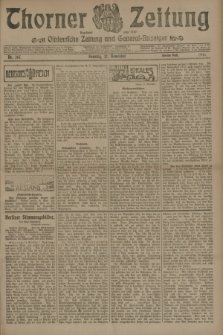 Thorner Zeitung : Ostdeutsche Zeitung und General-Anzeiger. 1905, Nr. 267 (12 November) - Zweites Blatt + dod.
