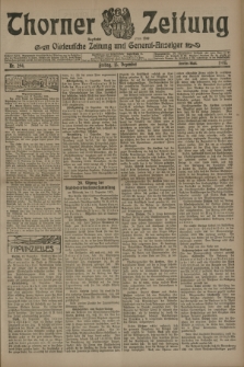 Thorner Zeitung : Ostdeutsche Zeitung und General-Anzeiger. 1905, Nr. 294 (15 Dezember) - Zweites Blatt