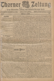 Thorner Zeitung : Ostdeutsche Zeitung und General-Anzeiger. 1906, Nr. 7 (10 Januar) + dod.