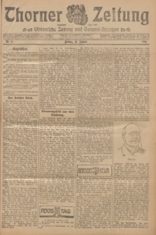 Thorner Zeitung : Ostdeutsche Zeitung und General-Anzeiger. 1906, Nr. 9 (12 Januar) + dod.