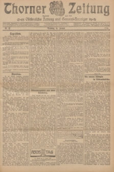 Thorner Zeitung : Ostdeutsche Zeitung und General-Anzeiger. 1906, Nr. 12 (16 Januar) + dod.