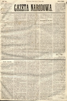 Gazeta Narodowa. 1874, nr 27