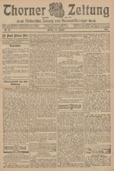 Thorner Zeitung : Ostdeutsche Zeitung und General-Anzeiger. 1906, Nr. 21 (26 Januar) + dod.