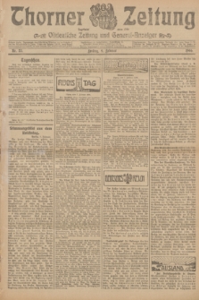Thorner Zeitung : Ostdeutsche Zeitung und General-Anzeiger. 1906, Nr. 33 (9 Februar) + dod.