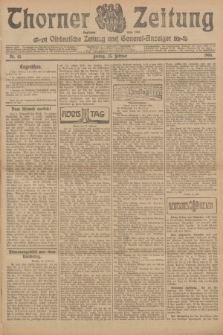 Thorner Zeitung : Ostdeutsche Zeitung und General-Anzeiger. 1906, Nr. 45 (23 Februar) + dod.