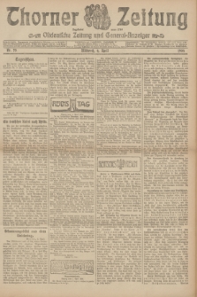 Thorner Zeitung : Ostdeutsche Zeitung und General-Anzeiger. 1906, Nr. 79 (4 April) + dod.