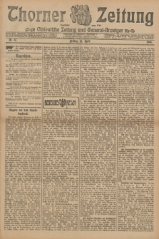 Thorner Zeitung : Ostdeutsche Zeitung und General-Anzeiger. 1906, Nr. 87 (13 April) + dod.