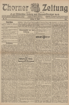 Thorner Zeitung : Ostdeutsche Zeitung und General-Anzeiger. 1906, Nr. 97 (27 April) + dod.