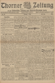 Thorner Zeitung : Ostdeutsche Zeitung und General-Anzeiger. 1906, Nr. 105 (6 Mai) - Erstes Blatt + dod.