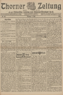 Thorner Zeitung : Ostdeutsche Zeitung und General-Anzeiger. 1906, Nr. 106 (8 Mai) + dod.