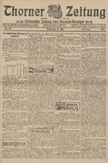 Thorner Zeitung : Ostdeutsche Zeitung und General-Anzeiger. 1906, Nr. 108 (10 Mai) - Zweites Blatt