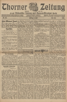 Thorner Zeitung : Ostdeutsche Zeitung und General-Anzeiger. 1906, Nr. 126 (1 Juni) - Erstes Blatt + dod.