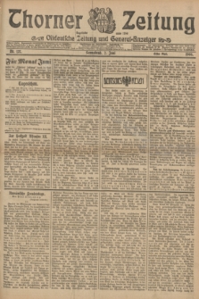 Thorner Zeitung : Ostdeutsche Zeitung und General-Anzeiger. 1906, Nr. 127 (2 Juni) - Erstes Blatt + dod.