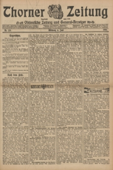 Thorner Zeitung : Ostdeutsche Zeitung und General-Anzeiger. 1906, Nr. 129 (6 Juni) + dod.
