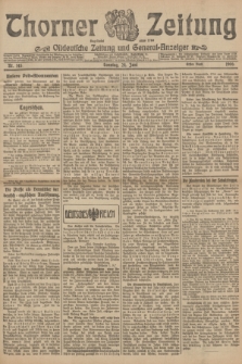 Thorner Zeitung : Ostdeutsche Zeitung und General-Anzeiger. 1906, Nr. 145 (24 Juni) - Erstes Blatt + dod.