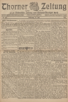 Thorner Zeitung : Ostdeutsche Zeitung und General-Anzeiger. 1906, Nr. 148 (28 Juni) + dod.