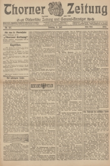 Thorner Zeitung : Ostdeutsche Zeitung und General-Anzeiger. 1906, Nr. 157 (8 Juli) - Erstes Blatt + dod.