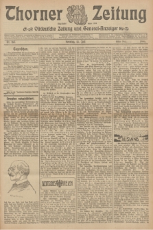 Thorner Zeitung : Ostdeutsche Zeitung und General-Anzeiger. 1906, Nr. 163 (15 Juli) - Erstes Blatt + dod.
