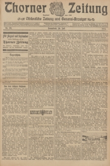 Thorner Zeitung : Ostdeutsche Zeitung und General-Anzeiger. 1906, Nr. 174 (28 Juli) + dod.