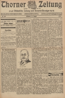 Thorner Zeitung : Ostdeutsche Zeitung und General-Anzeiger. 1906, Nr. 201 (29 August) + dod.