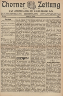 Thorner Zeitung : Ostdeutsche Zeitung und General-Anzeiger. 1906, Nr. 203 (31 August) + dod.