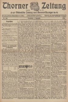 Thorner Zeitung : Ostdeutsche Zeitung und General-Anzeiger. 1906, Nr. 204 (1 September) + dod.